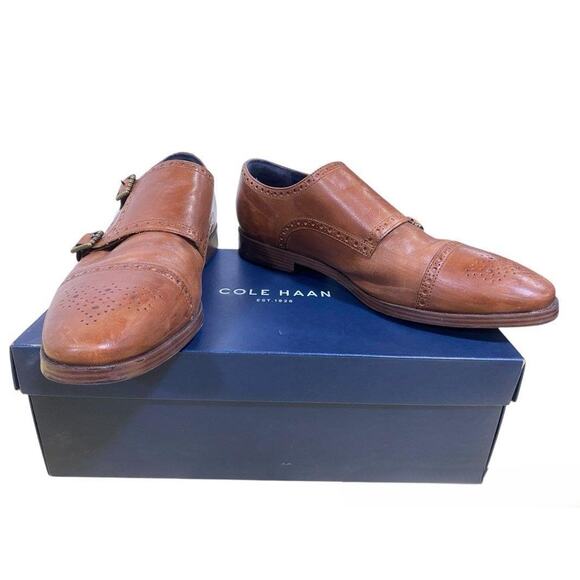 Cole Haan Jefferson Grand Double Monk Strap Dress Shoes 12M main image 8